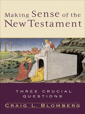 cover image of Making Sense of the New Testament